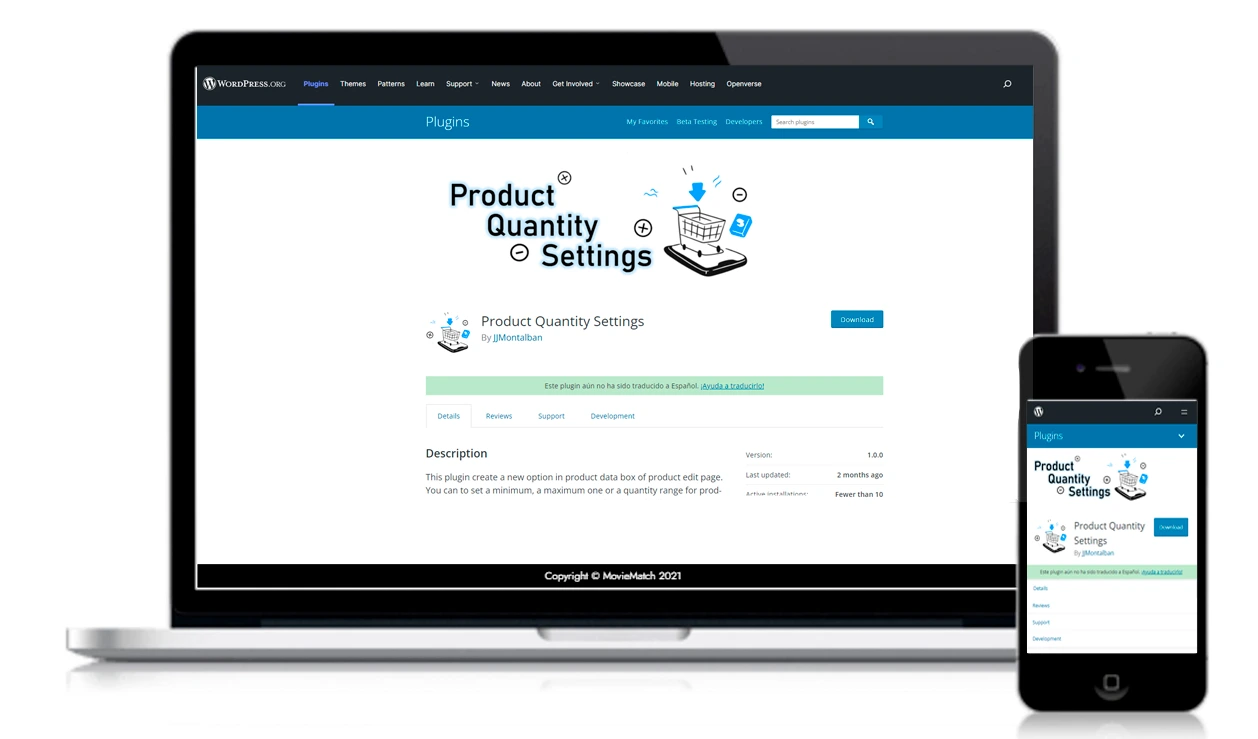 Logotipo del plugin Woo Product Quantity Settings para WooCommerce